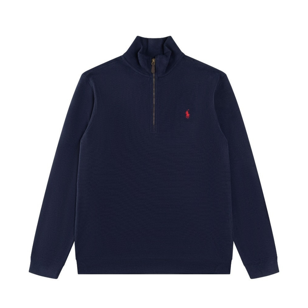 Polo Full Zip Sweater
