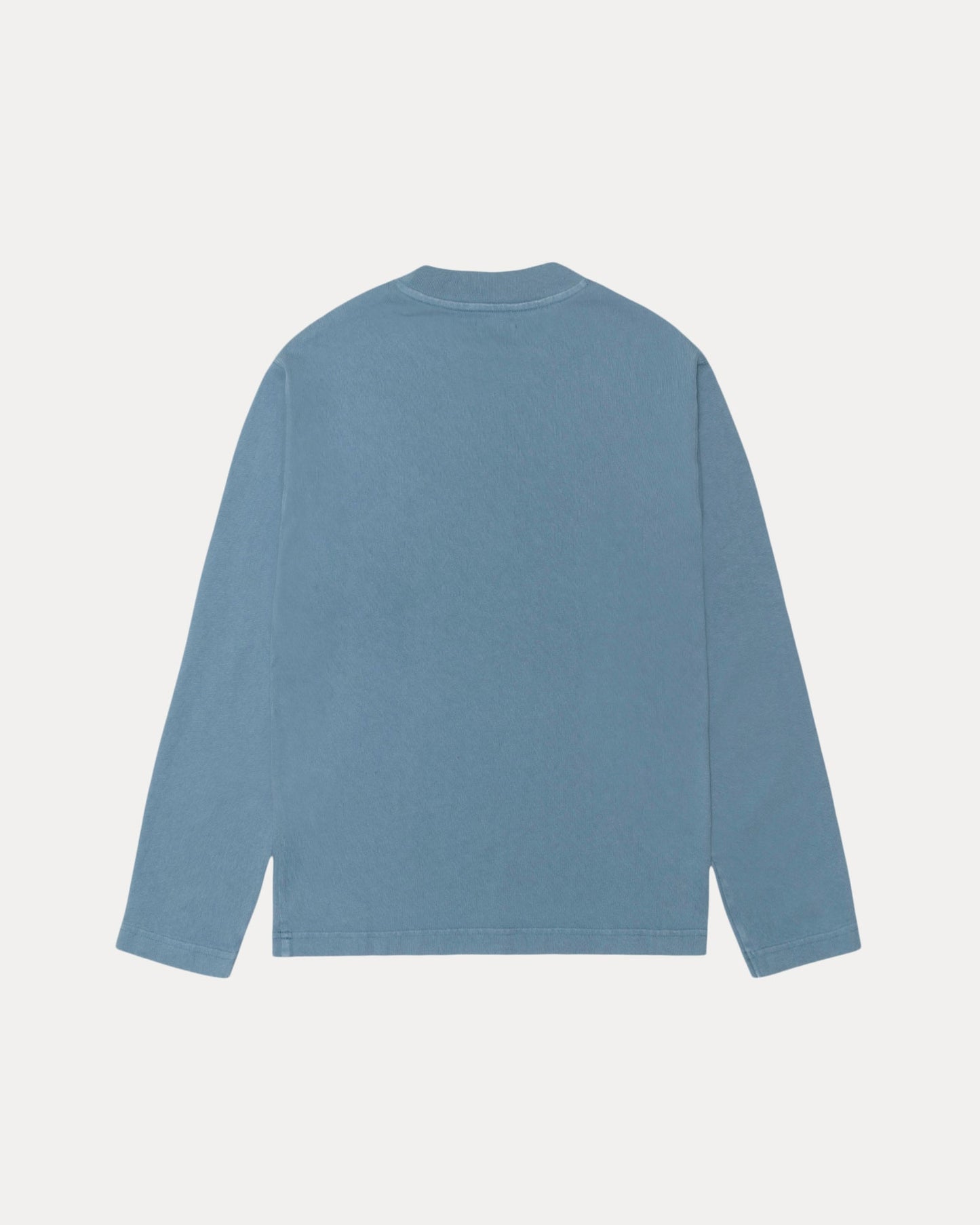 DYED LS MOCK NECK TEE