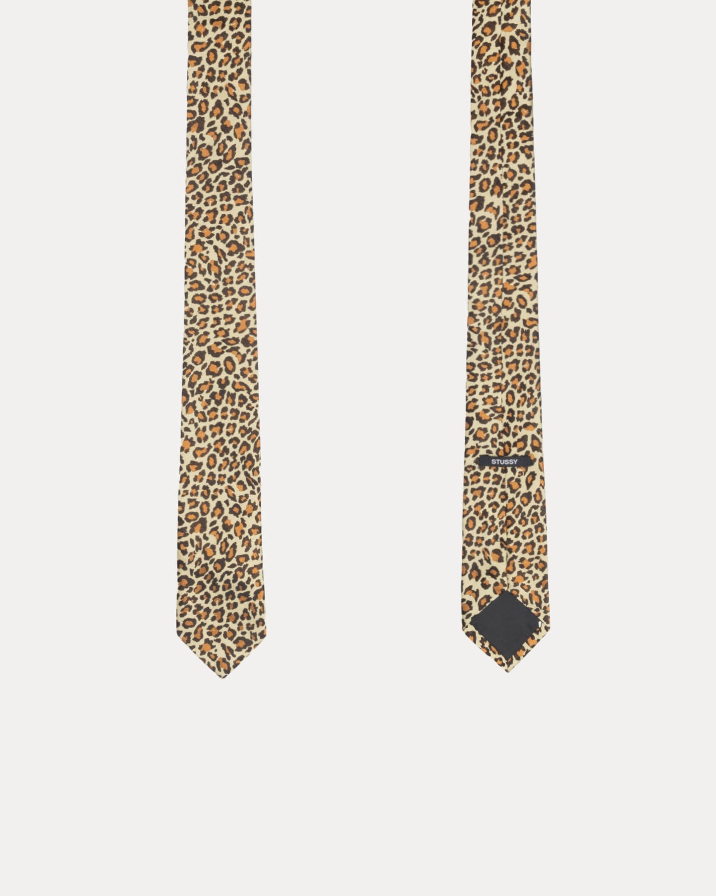 JACQUARD LEOPARD TIE