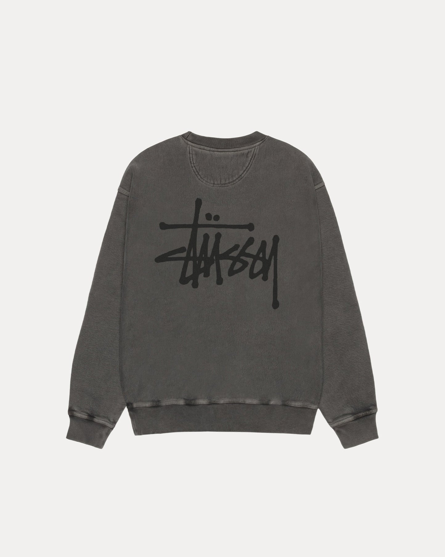 BASIC STÜSSY CREW PIGMENT DYED