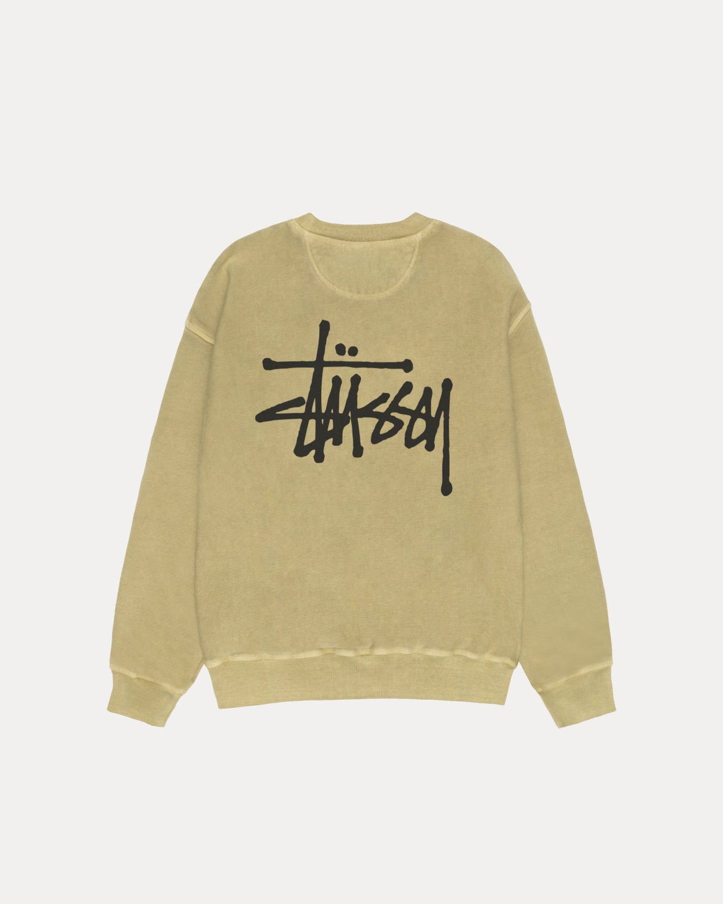 BASIC STÜSSY CREW PIGMENT DYED