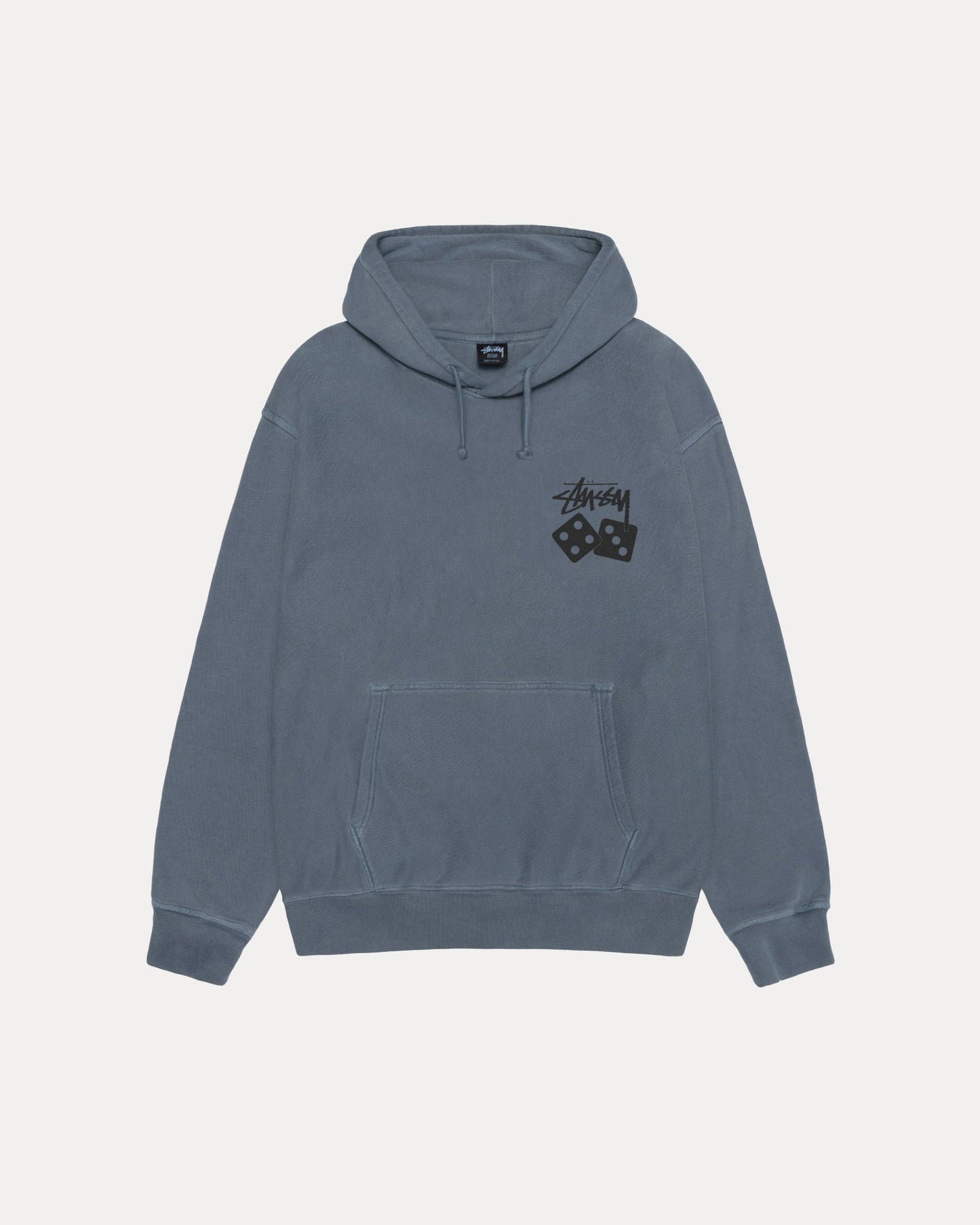 DICE HOODIE PIGMENT DYED