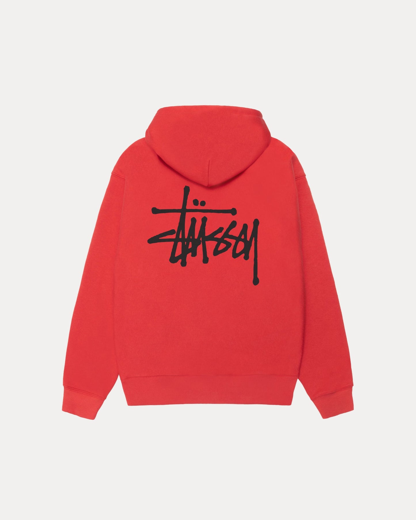 BASIC STÜSSY ZIP HOODIE