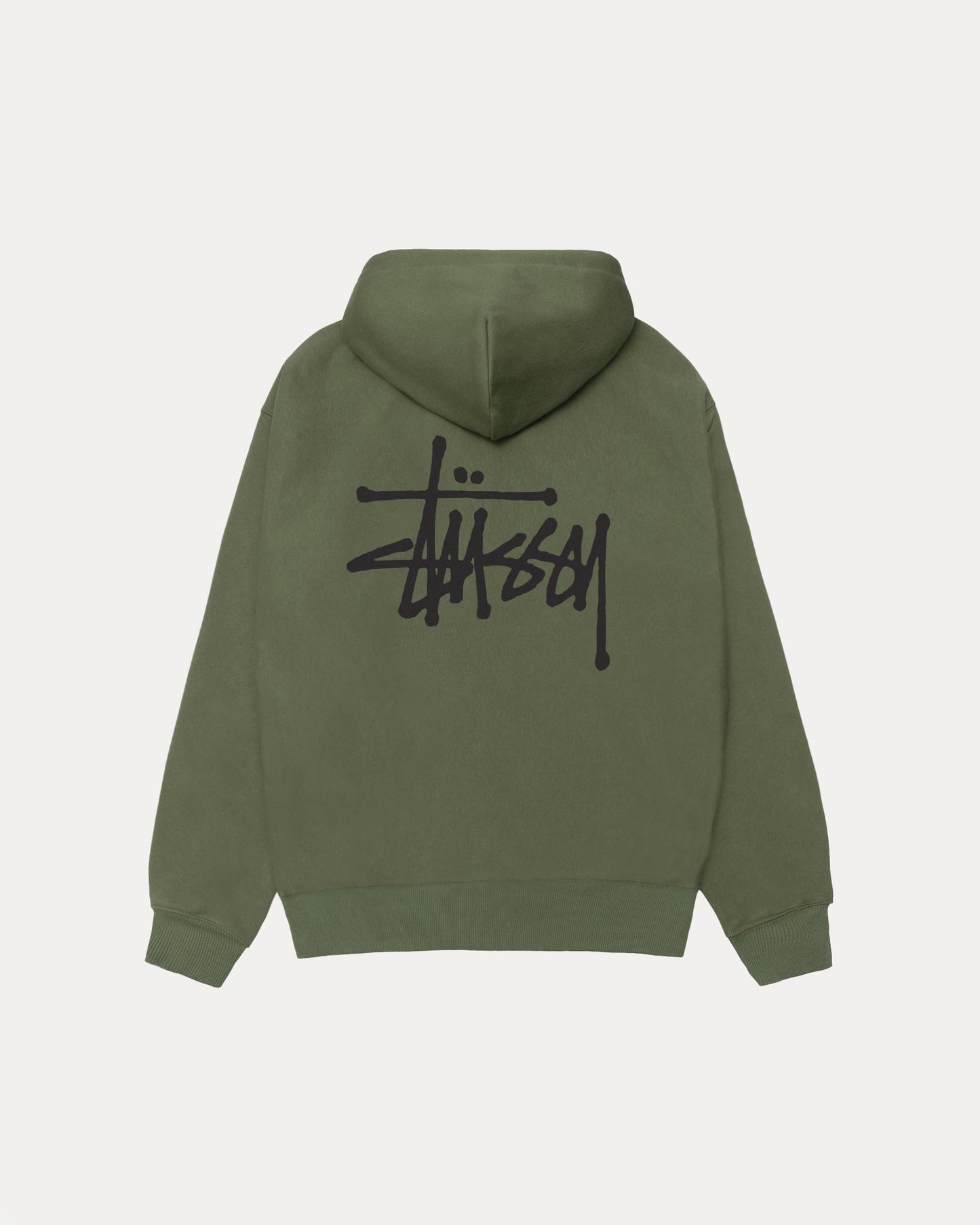 BASIC STÜSSY ZIP HOODIE
