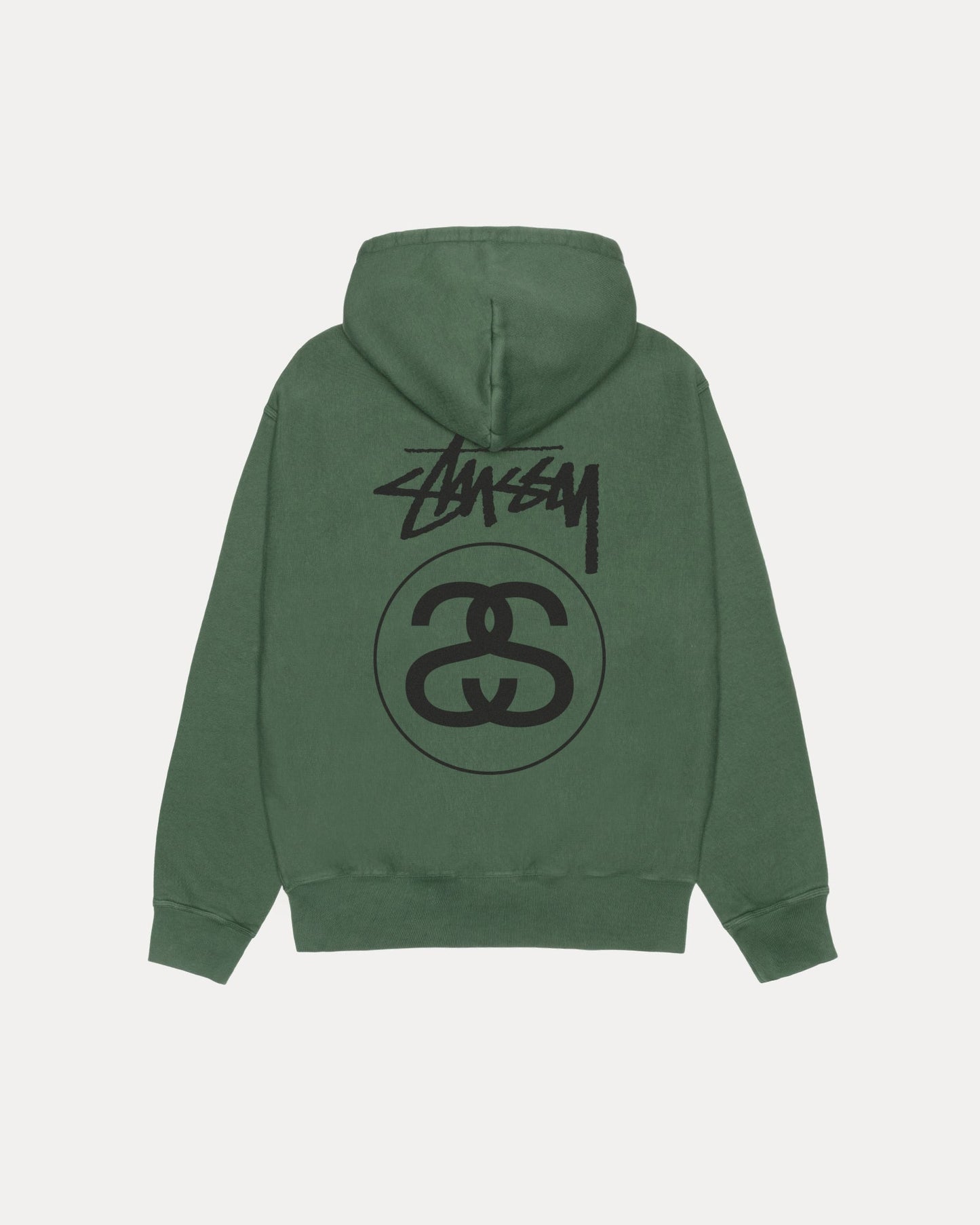 STOCK LINK ZIP HOODIE PIGMENT DYED