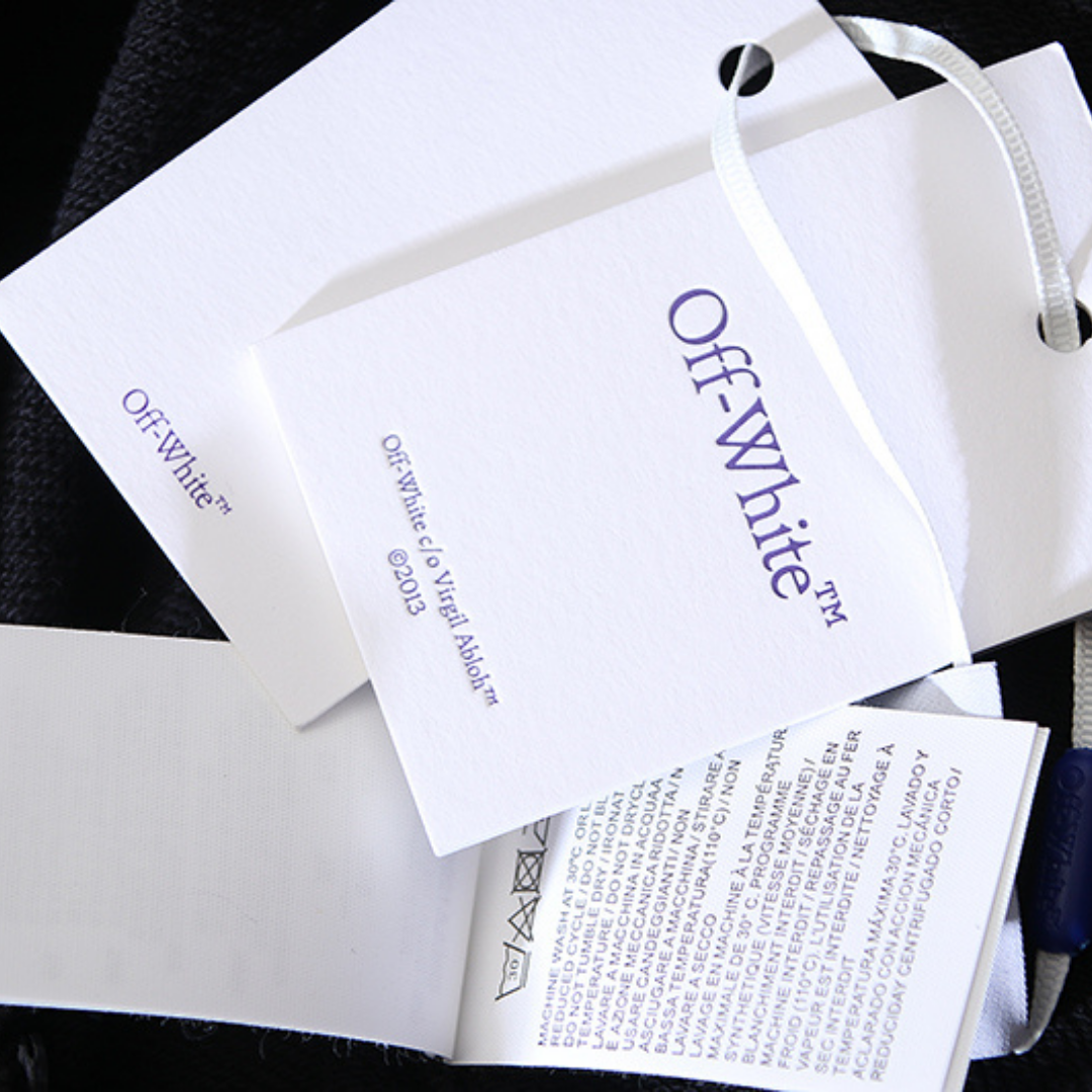 Off-W Monogram Zip Hoodie