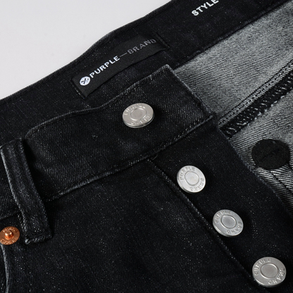 Purple Black Jeans