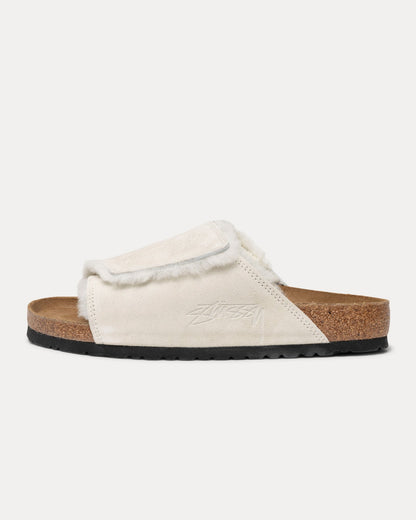 STÜSSY & BIRKENSTOCK SOLANA SHEARLING SLIDE
