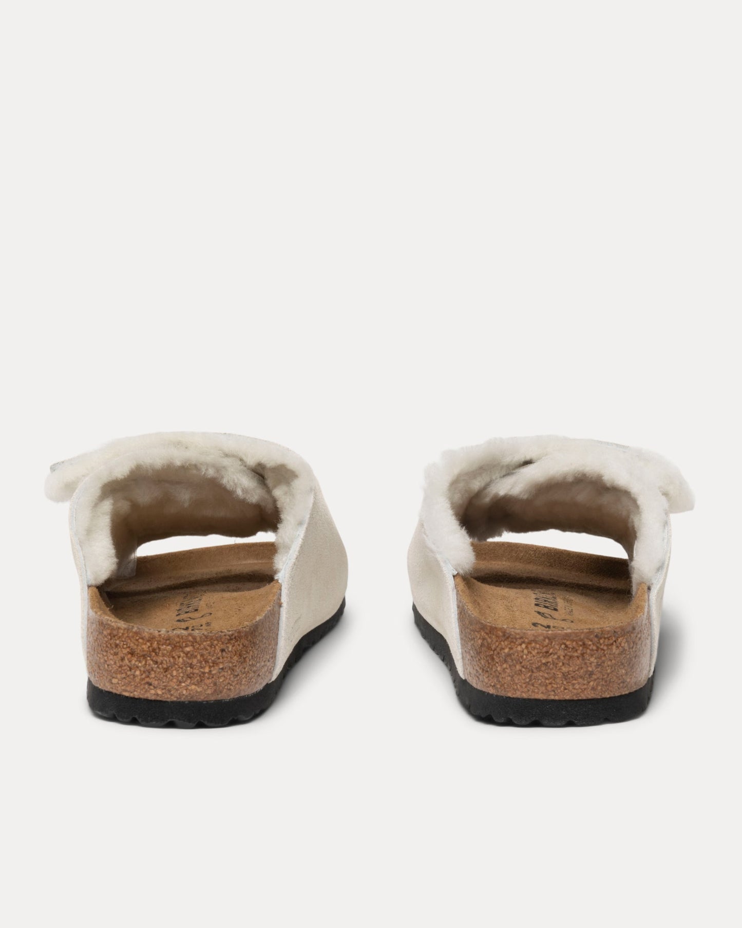 STÜSSY & BIRKENSTOCK SOLANA SHEARLING SLIDE