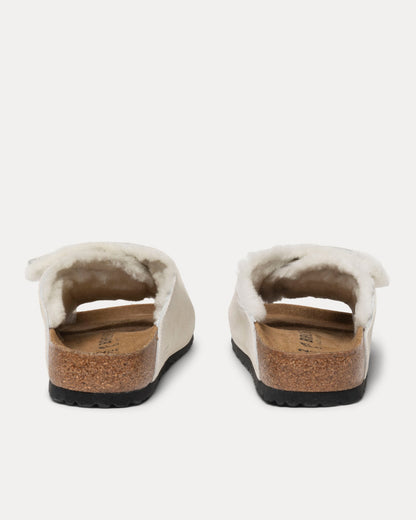 STÜSSY & BIRKENSTOCK SOLANA SHEARLING SLIDE