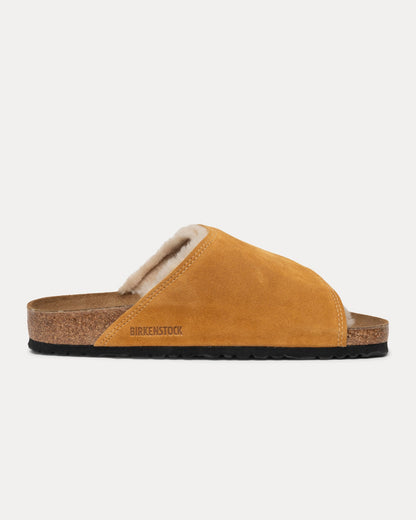 STÜSSY & BIRKENSTOCK SOLANA SHEARLING SLIDE
