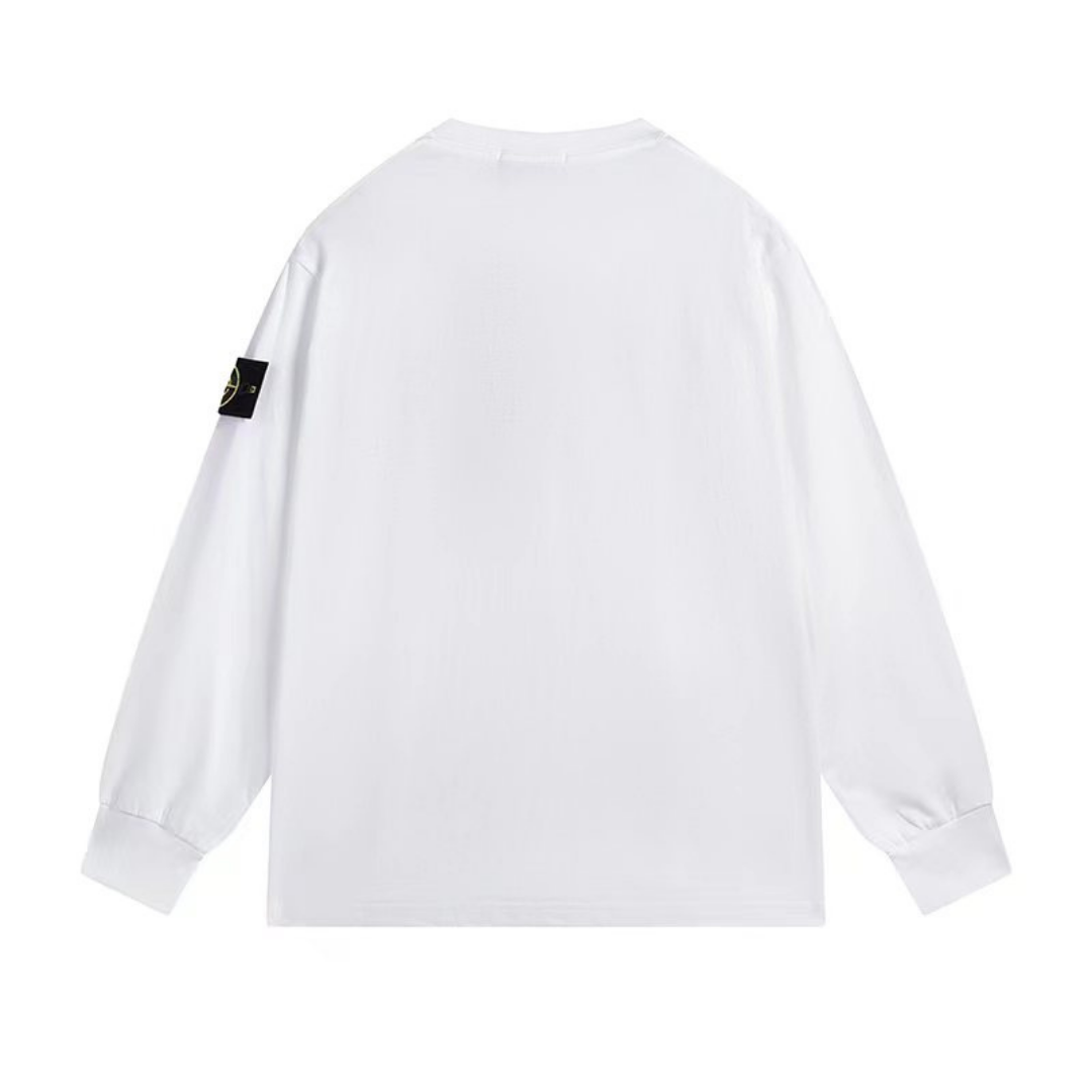 Stone Monogram Sweatshirt