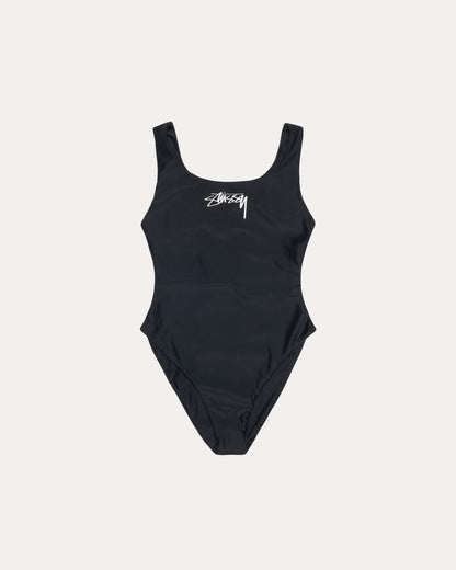 Surf Stock One Piece Womens Swim Onepiece in Black | hero:main:collection:new-arrivals,shirts,tops-shirts,all,tees,outerwear,denim,knits,accessories,sunglasses,hoodies,sweats,mens-hoodies-sweatshirts,shorts,pants,bottoms