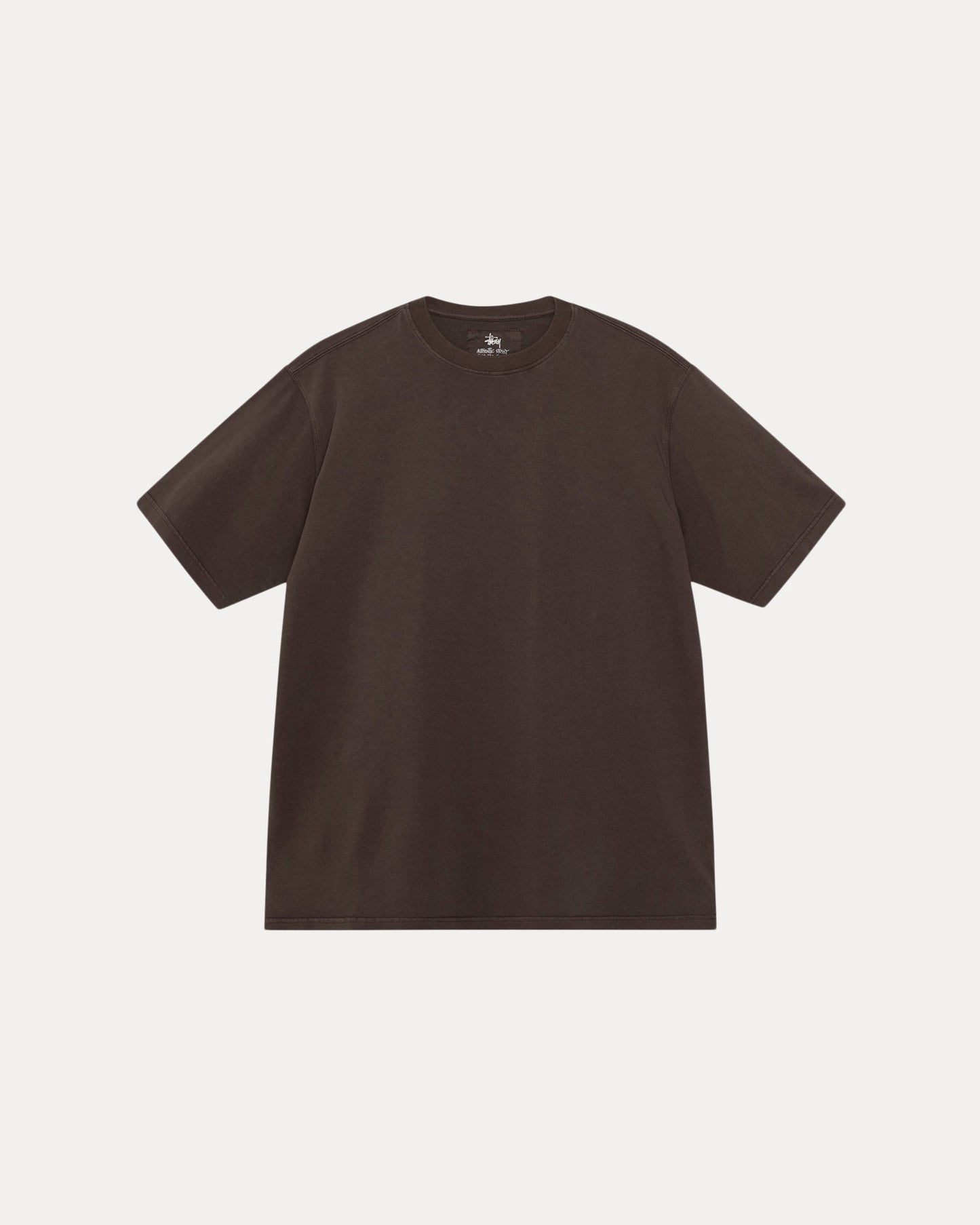 Dyed Ss Tee Mens Short Sleeve In Brown | hero:main:collection:new-arrivals,shirts,tops-shirts,all,tees,outerwear,denim,knits,accessories,sunglasses,hoodies,sweats,mens-hoodies-sweatshirts,shorts,pants,bottoms