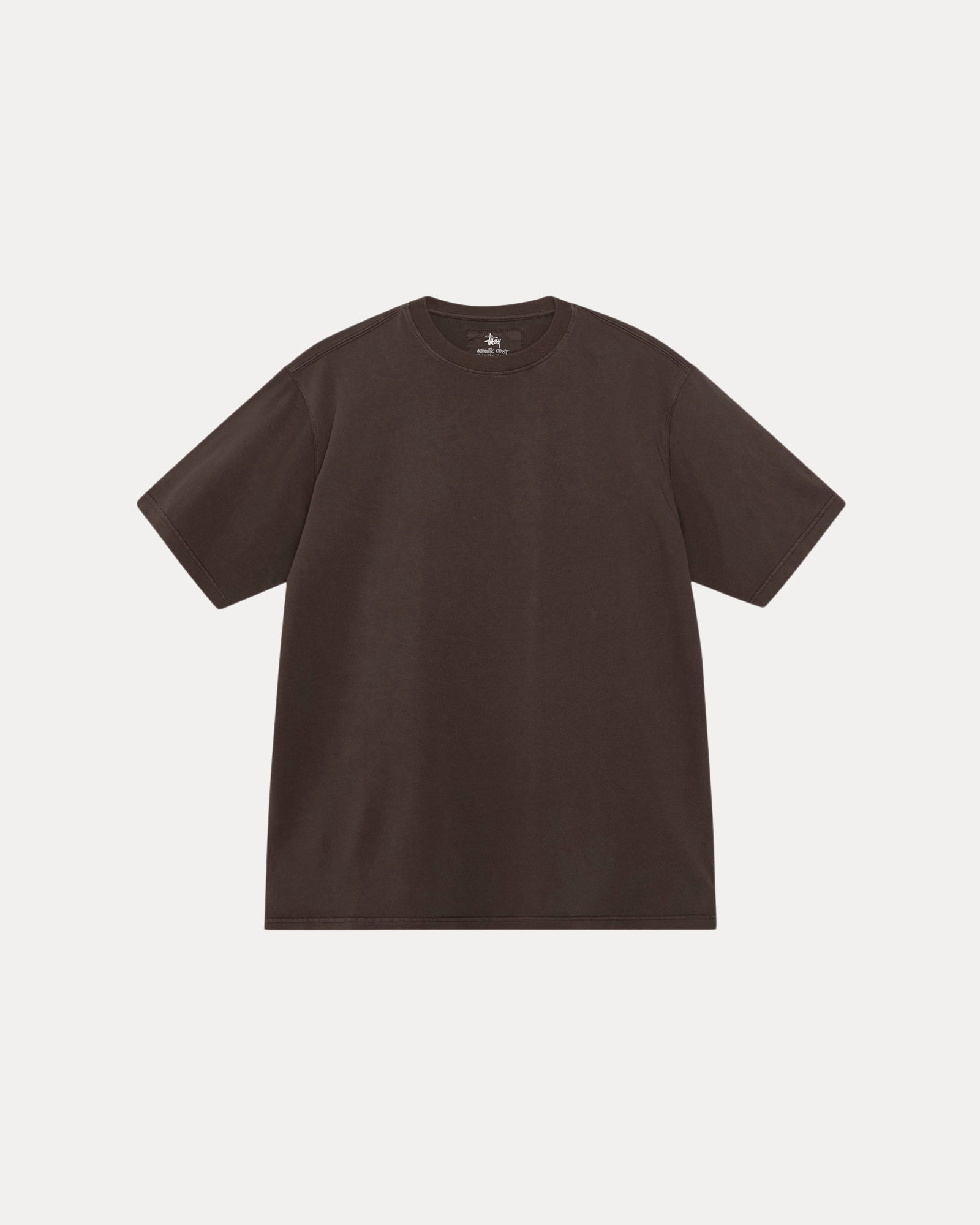 Dyed Ss Tee Mens Short Sleeve In Brown | hero:main:collection:new-arrivals,shirts,tops-shirts,all,tees,outerwear,denim,knits,accessories,sunglasses,hoodies,sweats,mens-hoodies-sweatshirts,shorts,pants,bottoms