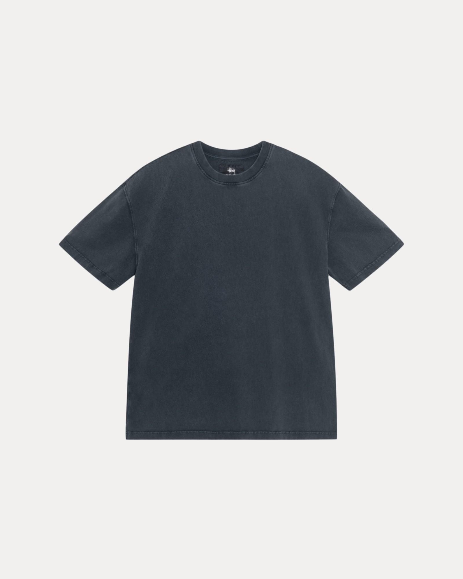 Dyed Ss Tee Mens Short Sleeve In Faded Black | hero:main:collection:new-arrivals,shirts,tops-shirts,all,tees,outerwear,denim,knits,accessories,sunglasses,hoodies,sweats,mens-hoodies-sweatshirts,shorts,pants,bottoms