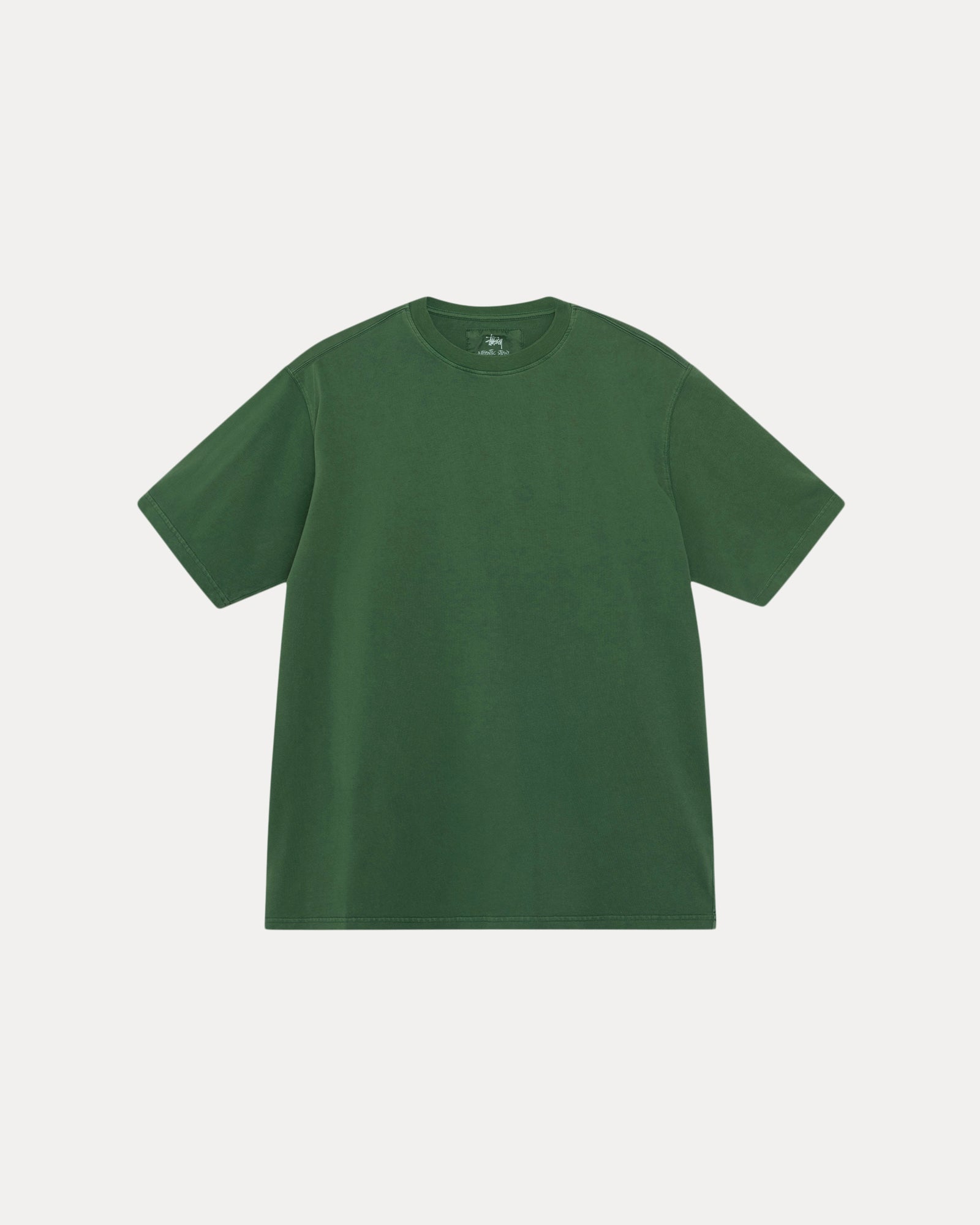 Dyed Ss Tee Mens Short Sleeve In Green | hero:main:collection:new-arrivals,shirts,tops-shirts,all,tees,outerwear,denim,knits,accessories,sunglasses,hoodies,sweats,mens-hoodies-sweatshirts,shorts,pants,bottoms