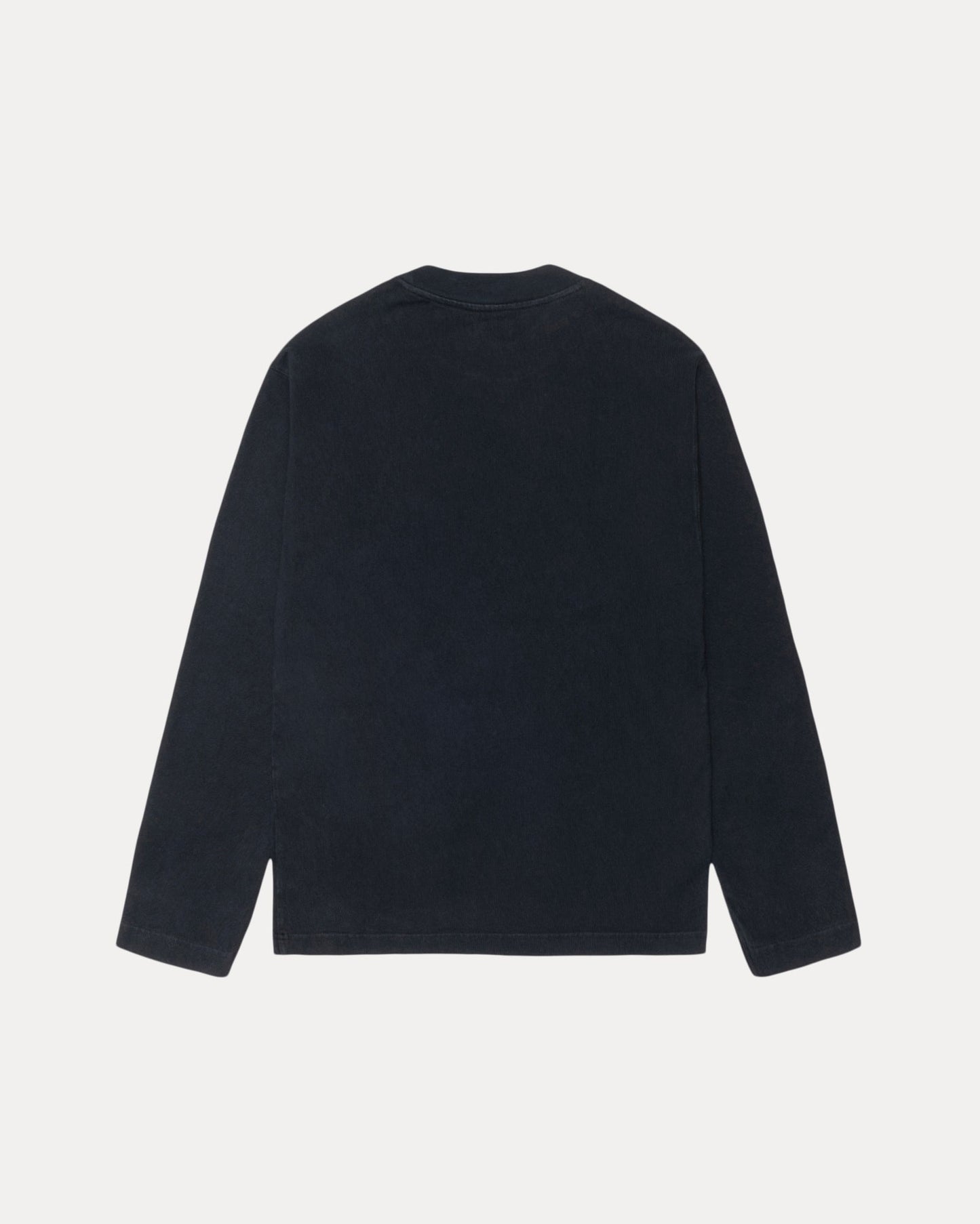 DYED LS MOCK NECK TEE