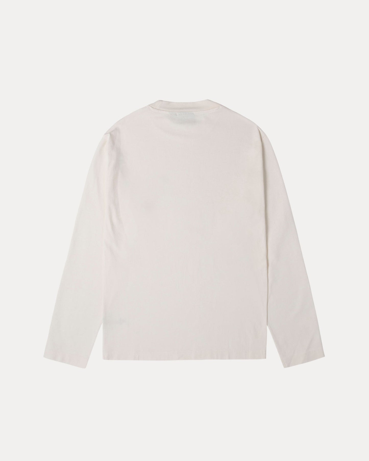 DYED LS MOCK NECK TEE