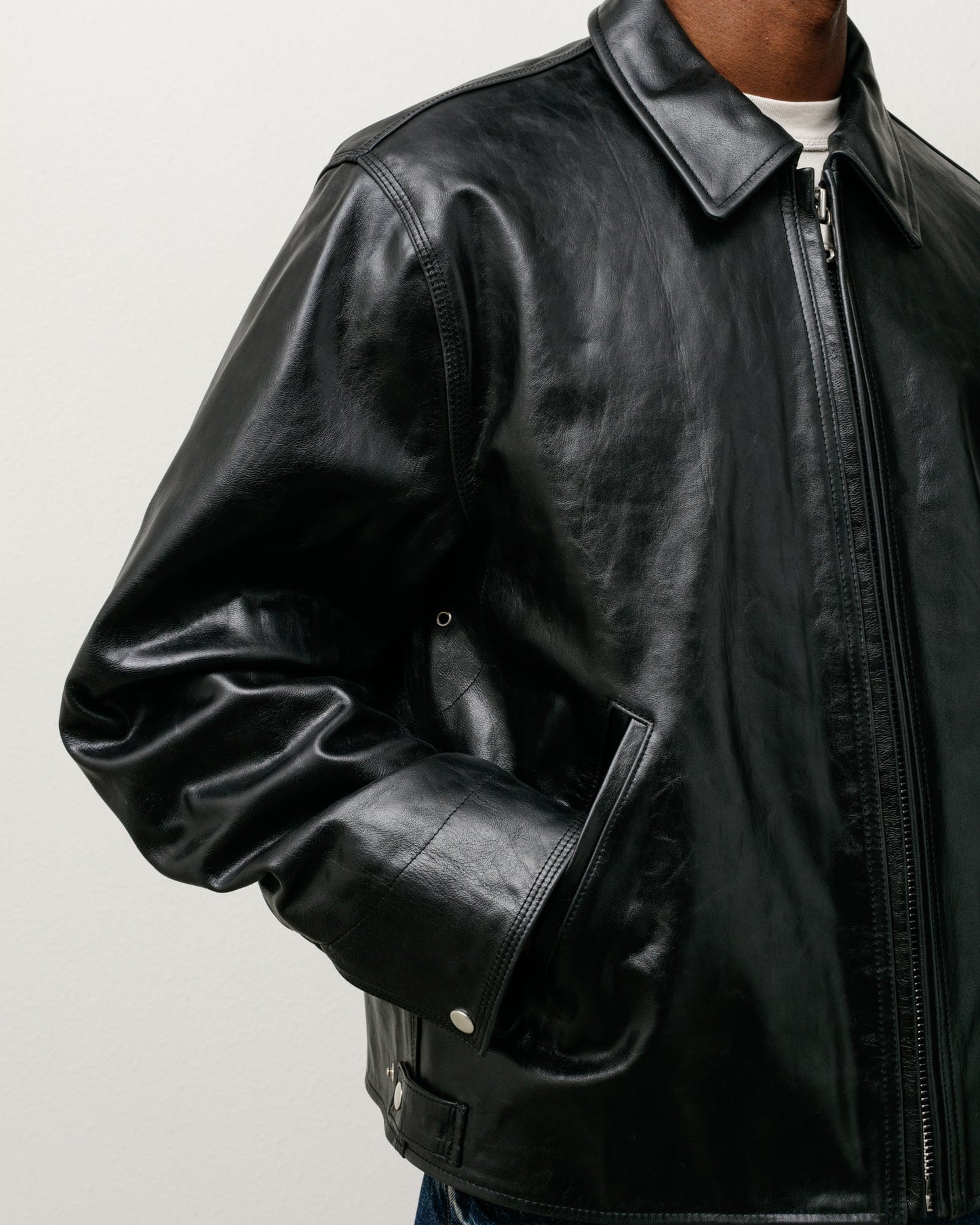 GARAGE JACKET LEATHER