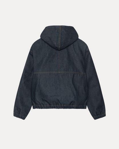 INSULATED WORK JACKET RAW DENIM