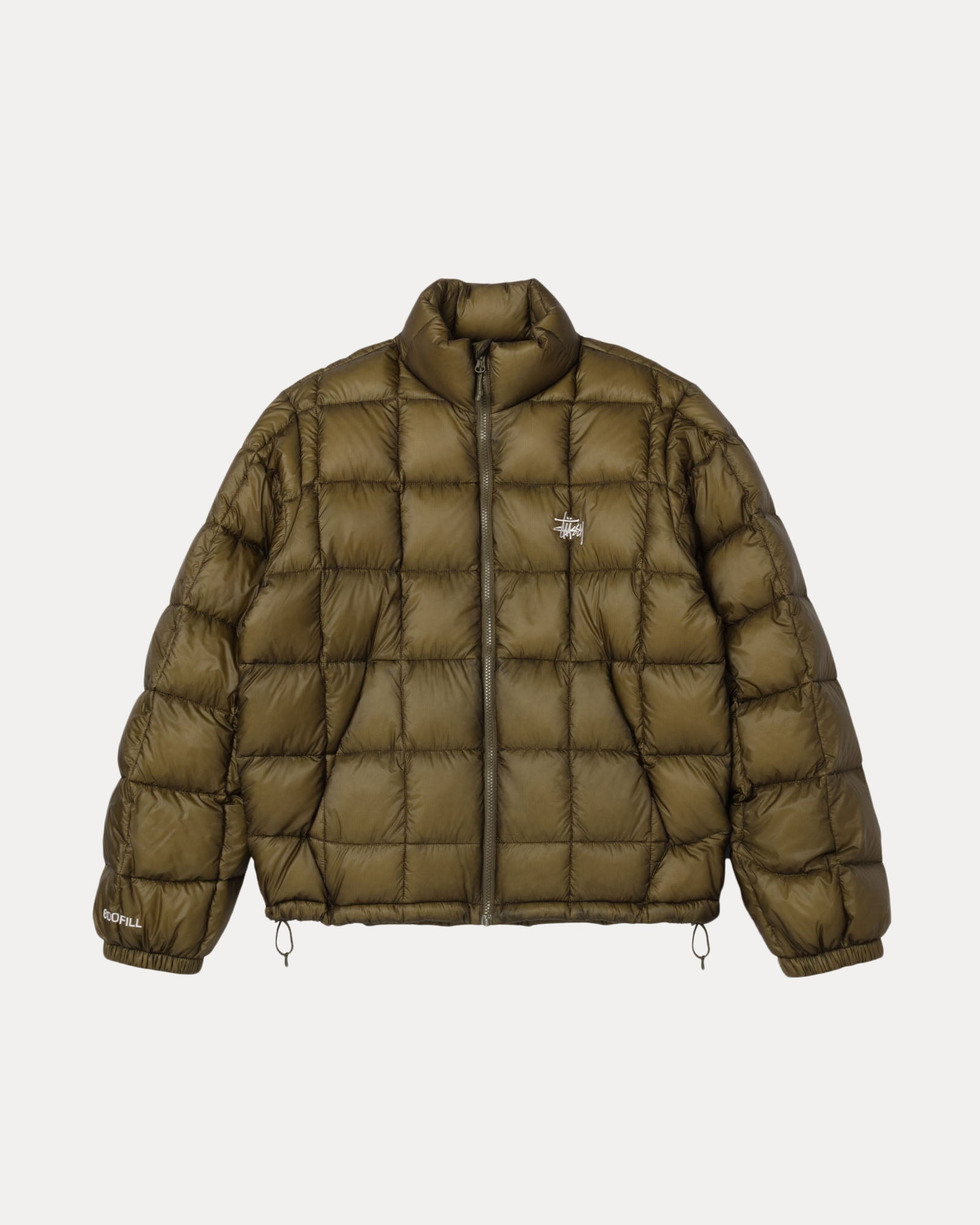 Midweight Puffer Mens Long Sleeve In Olive | hero:main:collection:new-arrivals,shirts,tops-shirts,all,tees,outerwear,denim,knits,accessories,sunglasses,hoodies,sweats,mens-hoodies-sweatshirts,shorts,pants,bottoms