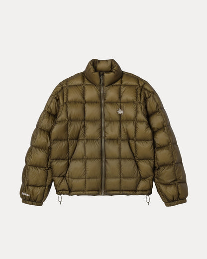 Midweight Puffer Mens Long Sleeve In Olive | hero:main:collection:new-arrivals,shirts,tops-shirts,all,tees,outerwear,denim,knits,accessories,sunglasses,hoodies,sweats,mens-hoodies-sweatshirts,shorts,pants,bottoms