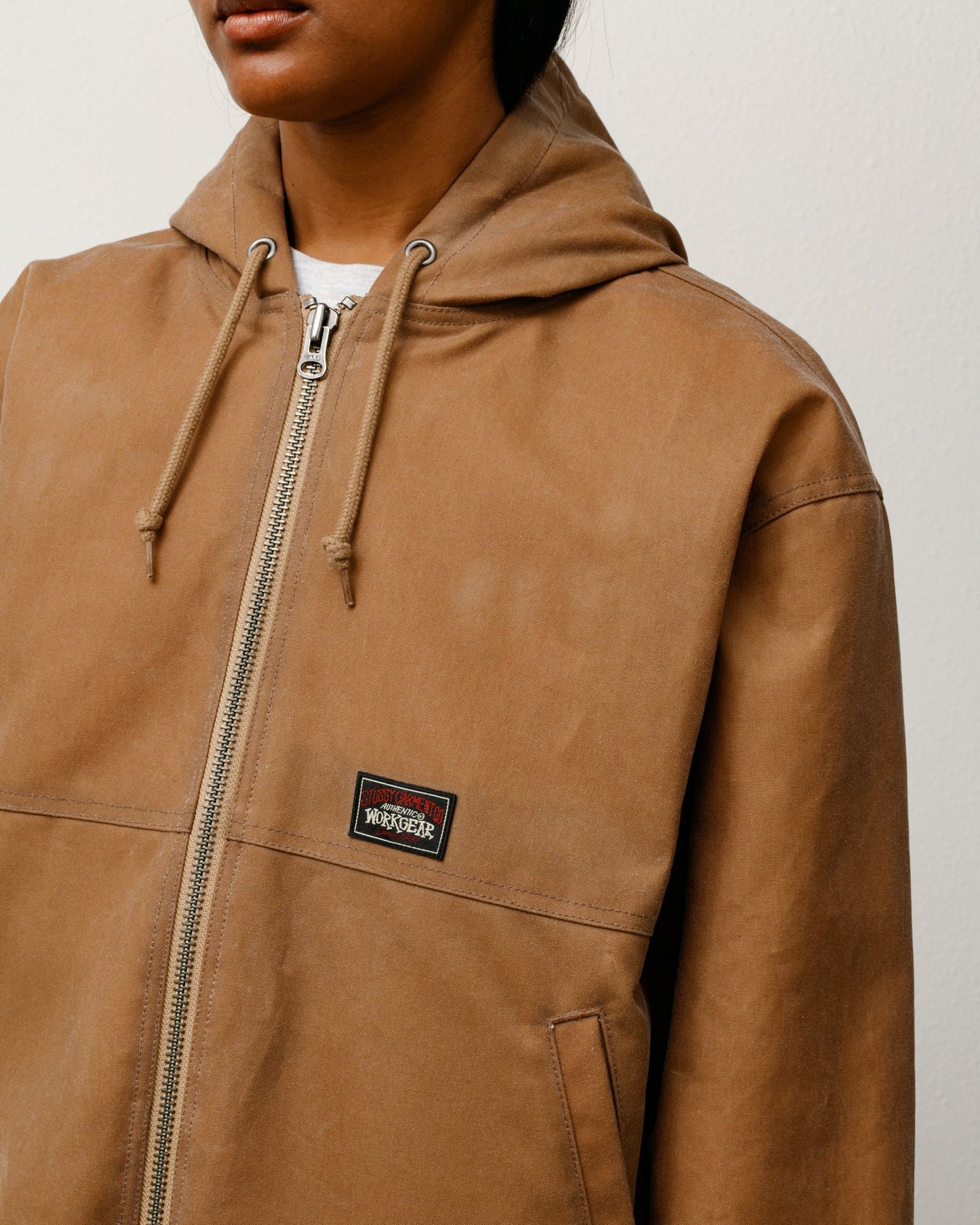 WAXED COTTON WORK JACKET
