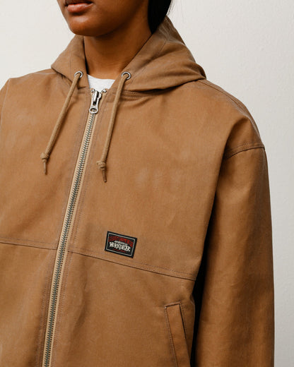 WAXED COTTON WORK JACKET