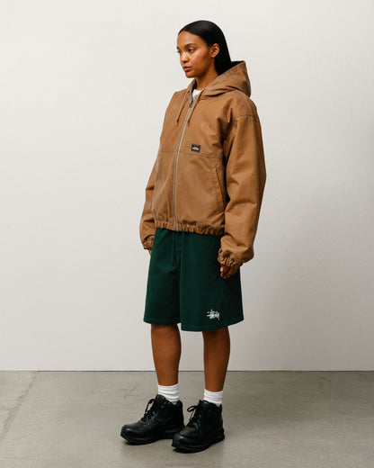 WAXED COTTON WORK JACKET