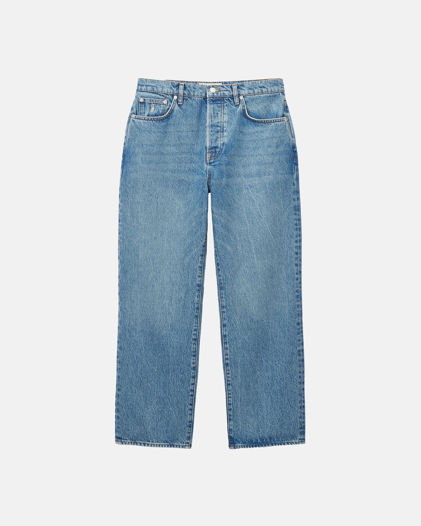 Classic Jean Denim Mens Pant in Washed Blue