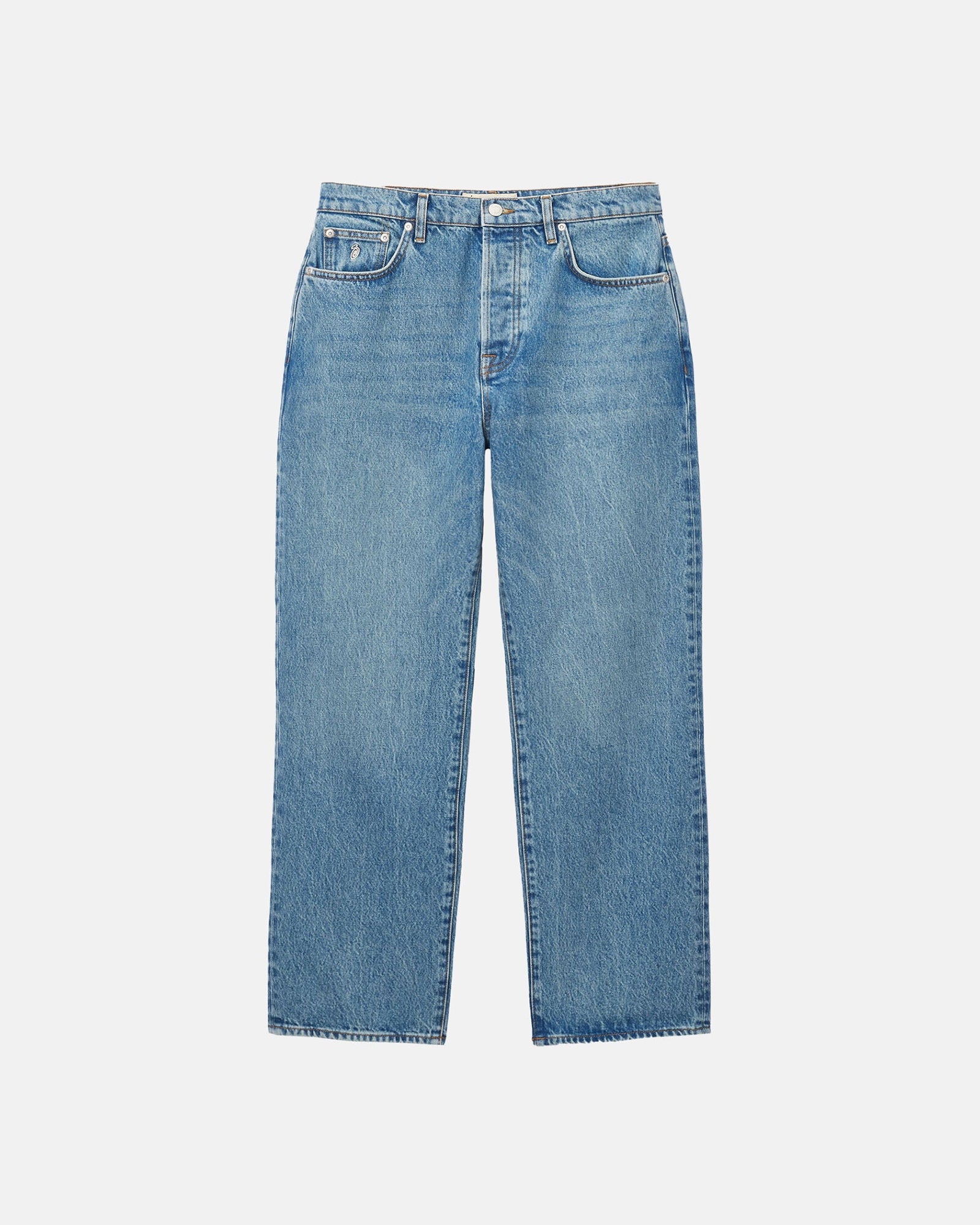 Classic Jean Denim Mens Pant in Washed Blue