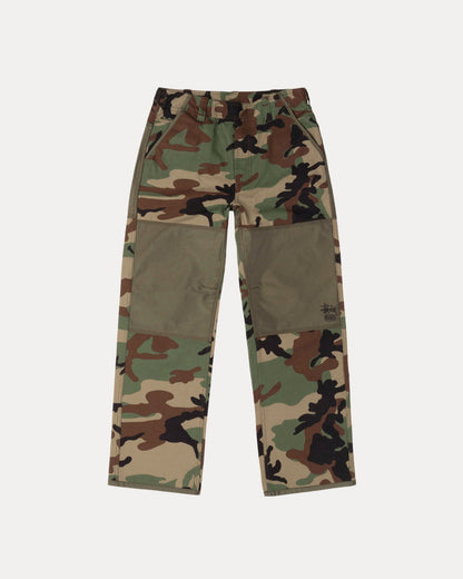 Utility Pant Mens Regular In Woodland Camo | hero:main:collection:shirts,tops-shirts,all,tees,outerwear,denim,knits,accessories,sunglasses,hoodies,sweats,mens-hoodies-sweatshirts,shorts,pants,bottoms