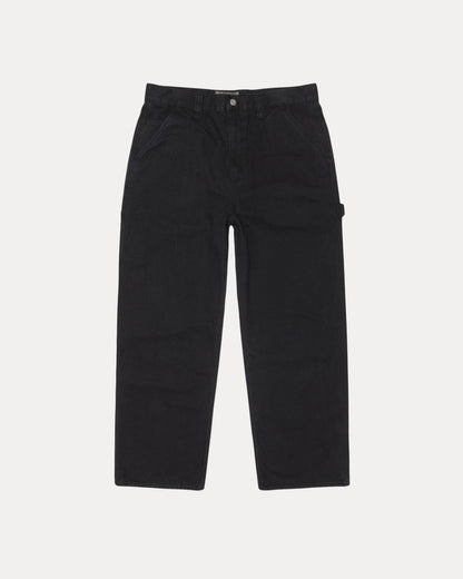 Carpenter Pant Canvas Mens Regular In Black | hero:main:collection:new-arrivals,shirts,tops-shirts,all,tees,outerwear,denim,knits,accessories,sunglasses,hoodies,sweats,mens-hoodies-sweatshirts,shorts,pants,bottoms