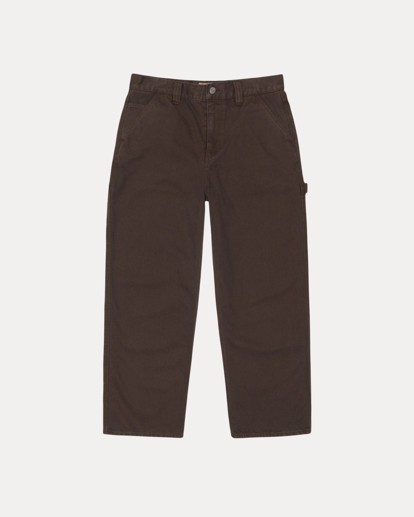 Carpenter Pant Canvas Mens Regular In Brown | hero:main:collection:shirts,tops-shirts,all,tees,outerwear,denim,knits,accessories,sunglasses,hoodies,sweats,mens-hoodies-sweatshirts,shorts,pants,bottoms