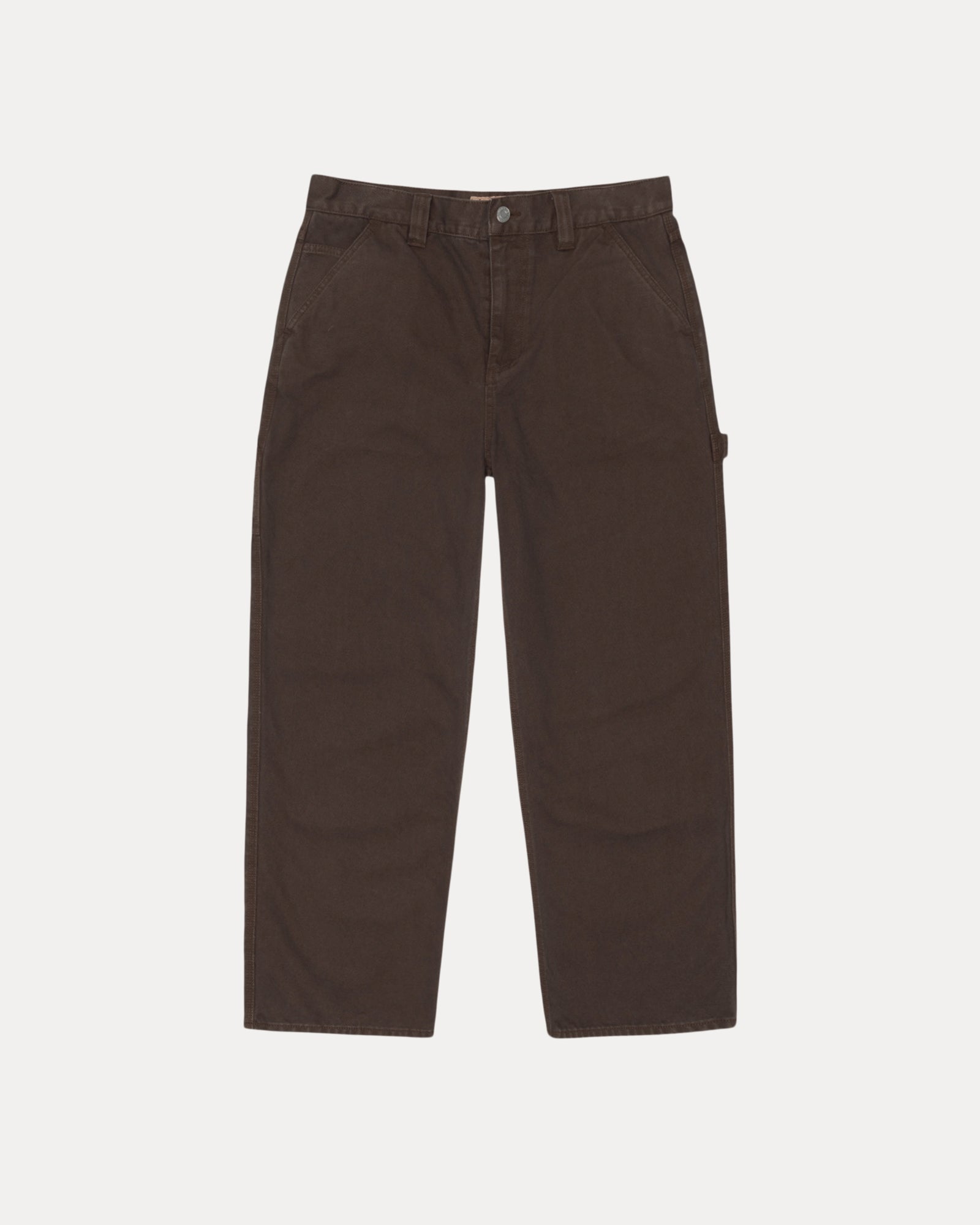 Carpenter Pant Canvas Mens Regular In Brown | hero:main:collection:shirts,tops-shirts,all,tees,outerwear,denim,knits,accessories,sunglasses,hoodies,sweats,mens-hoodies-sweatshirts,shorts,pants,bottoms