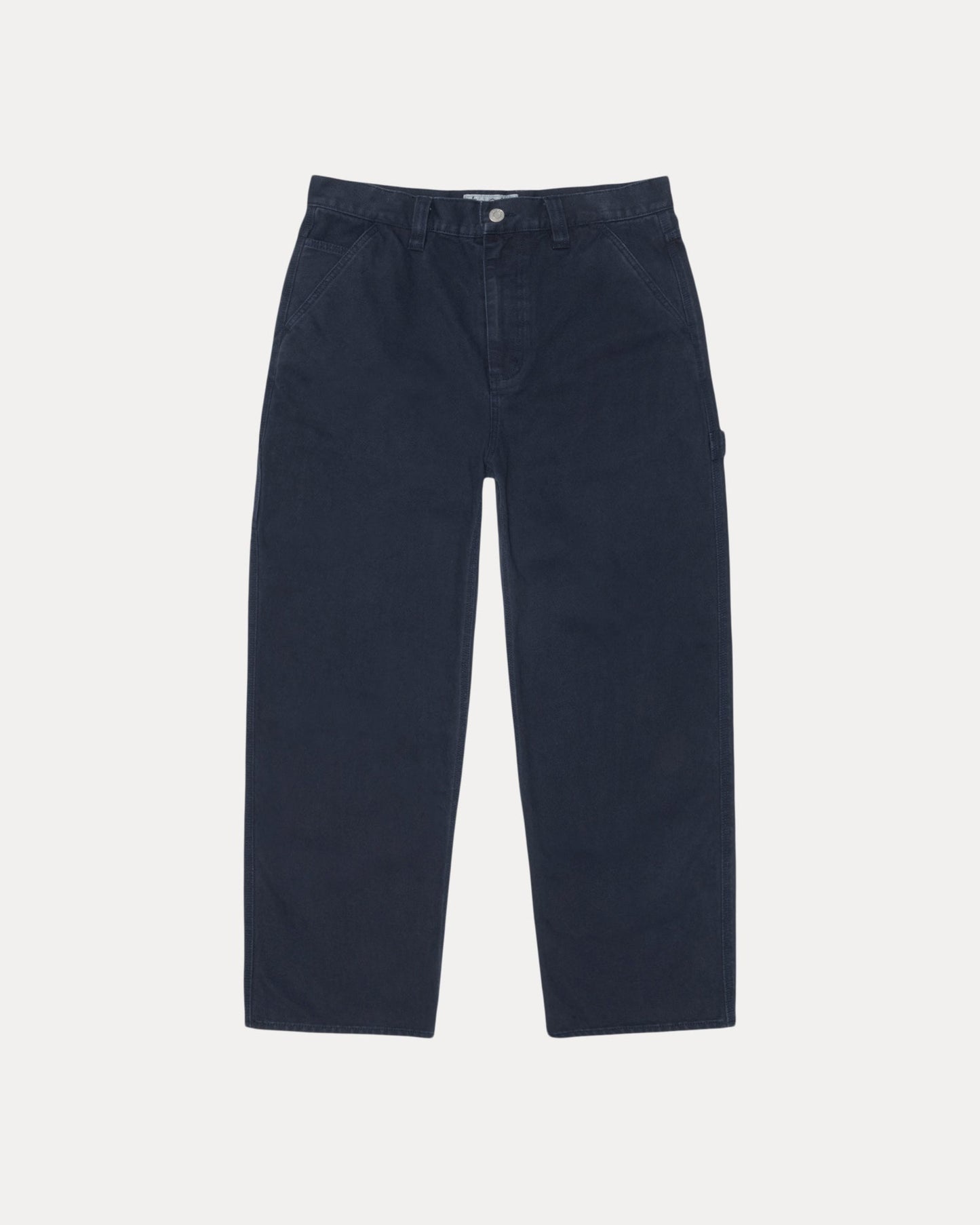Carpenter Pant Canvas Mens Regular In Navy | hero:main:collection:shirts,tops-shirts,all,tees,outerwear,denim,knits,accessories,sunglasses,hoodies,sweats,mens-hoodies-sweatshirts,shorts,pants,bottoms