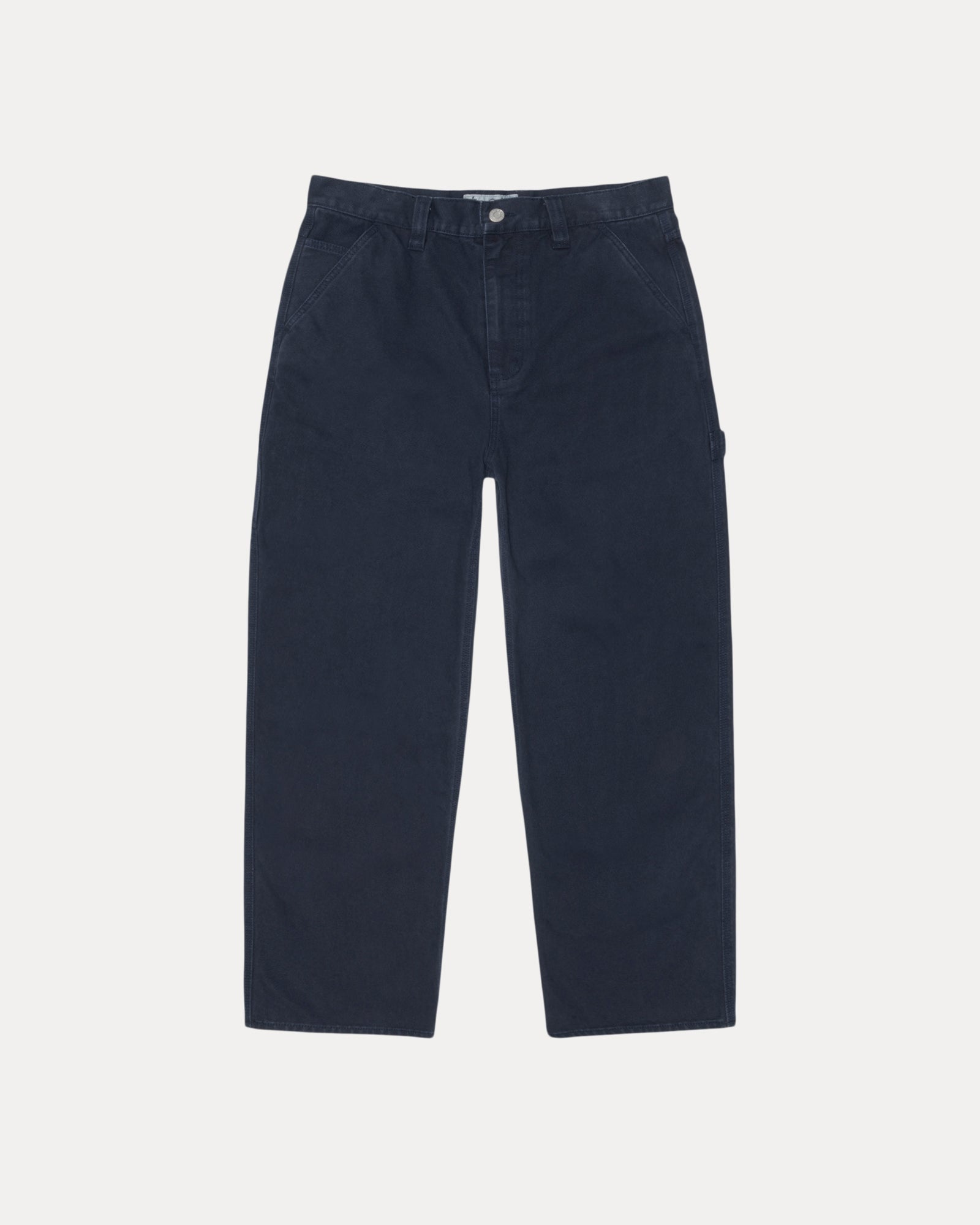 Carpenter Pant Canvas Mens Regular In Navy | hero:main:collection:shirts,tops-shirts,all,tees,outerwear,denim,knits,accessories,sunglasses,hoodies,sweats,mens-hoodies-sweatshirts,shorts,pants,bottoms