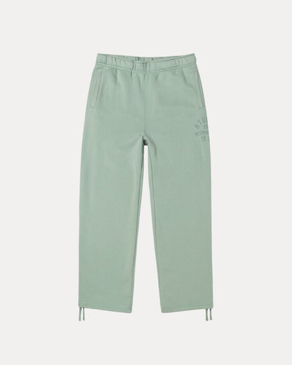 Stussy Est Fleece Pant Mens Regular In Grey Green | hero:main:collection:new-arrivals,shirts,tops-shirts,all,tees,outerwear,denim,knits,accessories,sunglasses,hoodies,sweats,mens-hoodies-sweatshirts,shorts,pants,bottoms