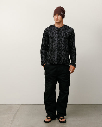 PYTHON KNIT CREW