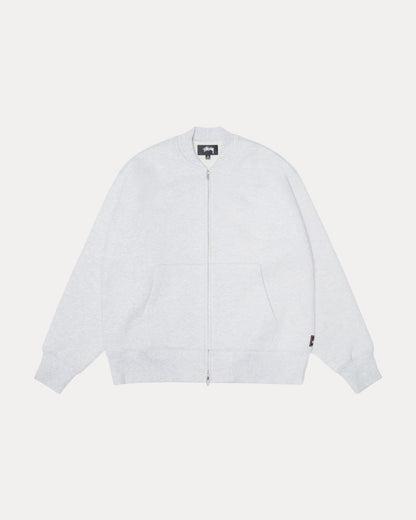 Thermal Lined Fleece Zip Mens Long Sleeve In Ash Heather | hero:main:collection:new-arrivals,shirts,tops-shirts,all,tees,outerwear,denim,knits,accessories,sunglasses,hoodies,sweats,mens-hoodies-sweatshirts,shorts,pants,bottoms