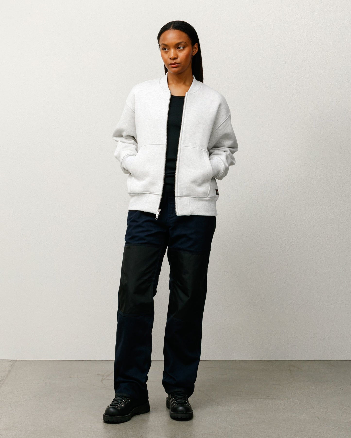 THERMAL LINED FLEECE BOMBER