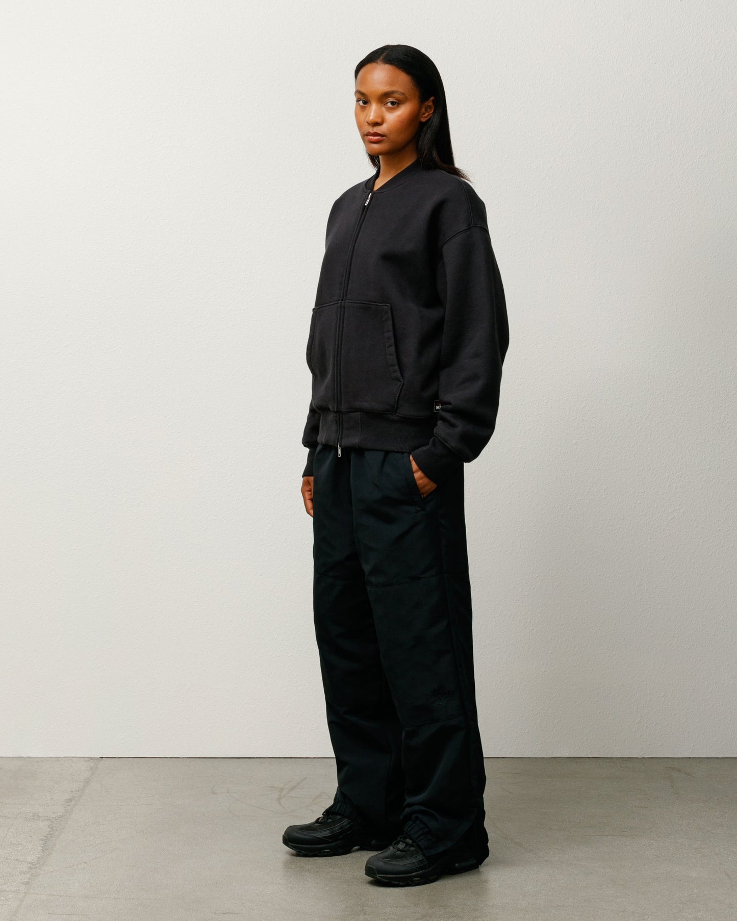 THERMAL LINED FLEECE BOMBER