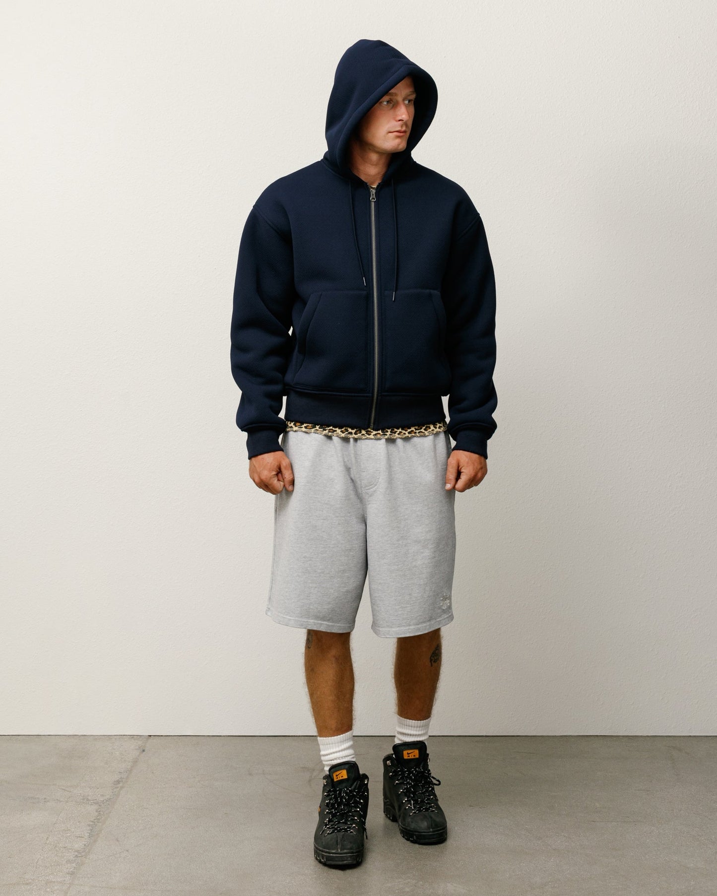 BONDED SHERPA HOODIE