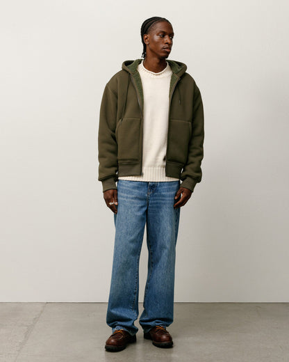 BONDED SHERPA HOODIE
