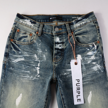 Purple Gradient Blue Jeans
