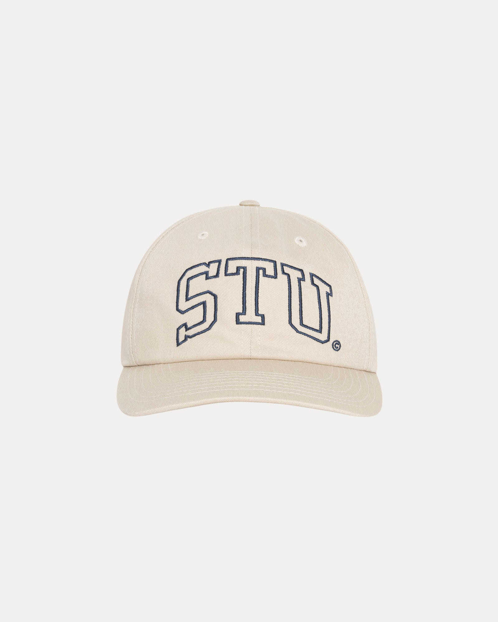 Stu Arch Strapback Cap Accessories In Natural | hero:main:collection:new-arrivals,shirts,tops-shirts,all,tees,outerwear,denim,knits,accessories,sunglasses,hoodies,sweats,mens-hoodies-sweatshirts,shorts,pants,bottoms