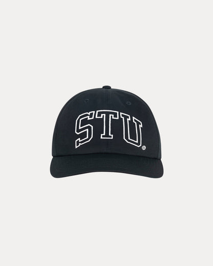 Stu Arch Strapback Cap Accessories In Shadow Black | hero:main:collection:new-arrivals,shirts,tops-shirts,all,tees,outerwear,denim,knits,accessories,sunglasses,hoodies,sweats,mens-hoodies-sweatshirts,shorts,pants,bottoms