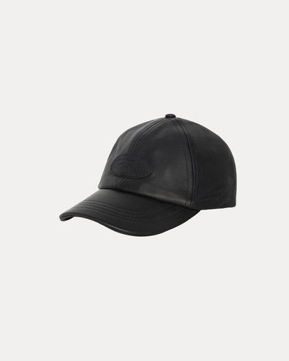 LOW PROFILE LEATHER STRAPBACK