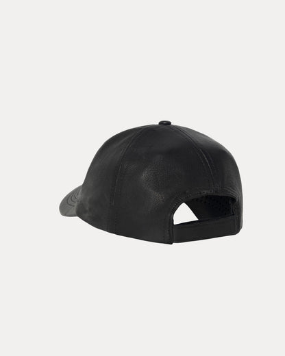 LOW PROFILE LEATHER STRAPBACK